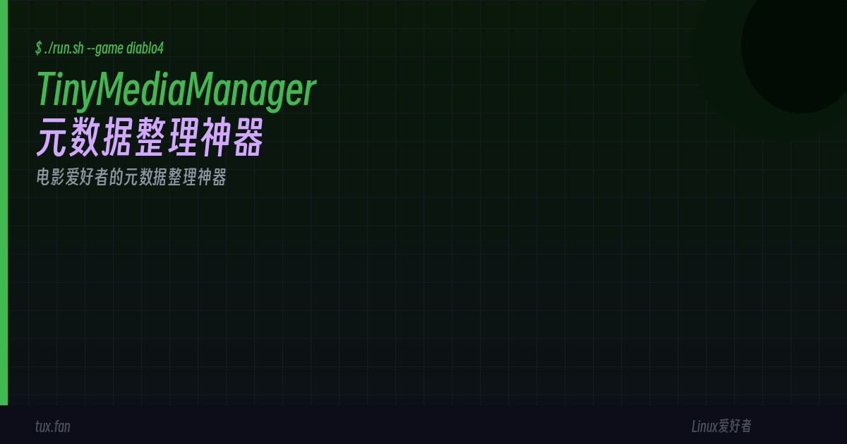 TinyMediaManager: The Metadata Organization Power Tool for Movie Enthusiasts