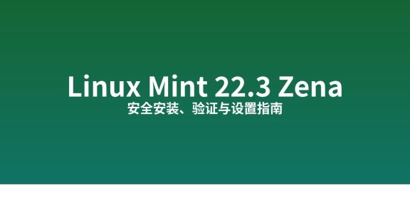 怎么安装并设置 Linux Mint 22.3 Zena