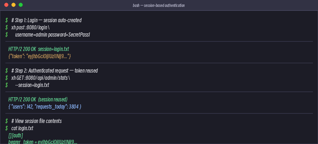 xh Session Login State