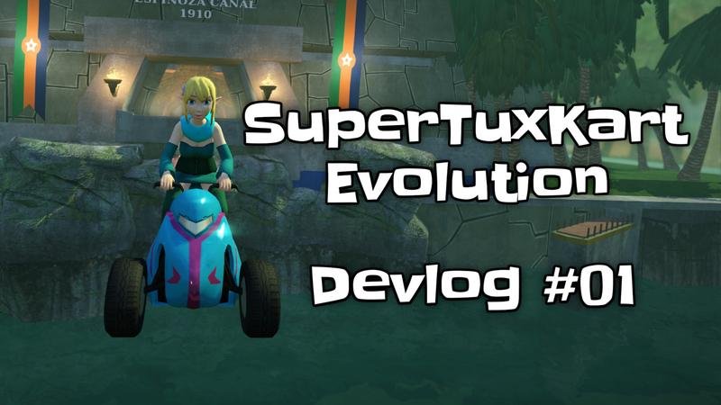 New collision & physics work in Evolution SuperTuxKart Evolution's improved kart collision and physics visualised in-engine.