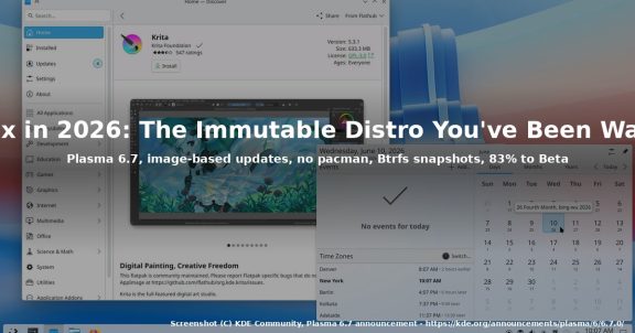 How to Try KDE Linux in 2026: An Immutable Distro by KDE