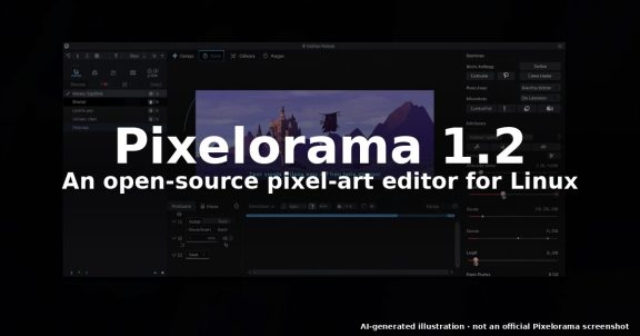 How to Try Pixelorama 1.2 on Linux: A New Pixel Art Editor