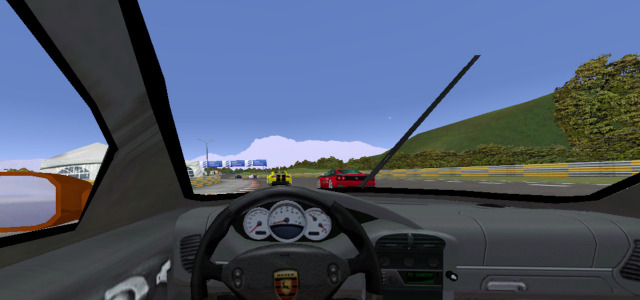Race action from the official Speed Dreams site Speed Dreams 多车同场竞技的赛车画面
