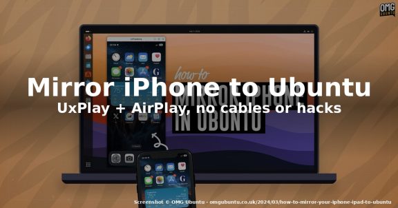 How to Mirror Your iPhone or iPad to Ubuntu with UxPlay