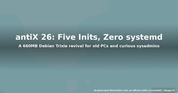How to Try antiX 26 (Stephen Kapos) on Linux in 2026