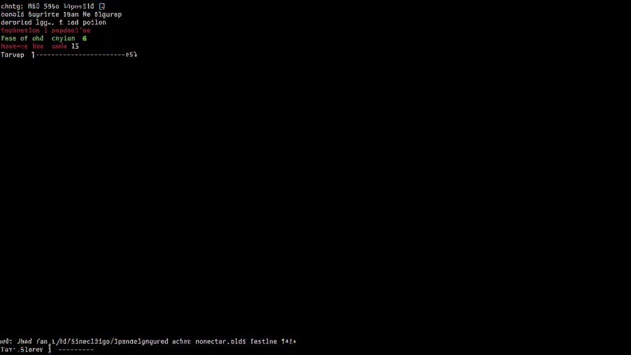 A TUI that feels modern AI-generated illustration of a stylized news feed with threat-classified headlines, an inline crypto ticker with sparkline, and a weather strip on top.