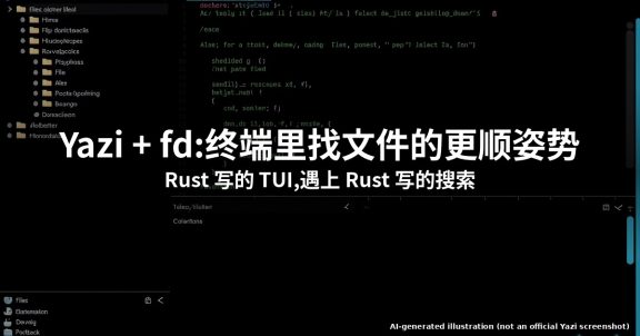 怎么用 fd 给 Yazi 提速:Linux 文件搜索工作流