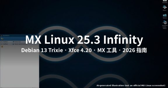 怎么试 MX Linux 25.3 Infinity (Linux 2026)