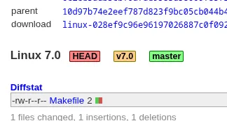 Phoronix 的 Linux kernel 7.0 发布图示 — Ubuntu 26.04 LTS Resolute Raccoon 用的就是它