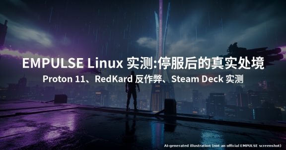 EMPULSE Linux 实测:1047 Games 停服后还能跑吗