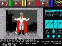 Dungeon Master — first-person dungeon-crawler classic Dungeon Master(1987, FTL Games)通过 ScummVM 测试