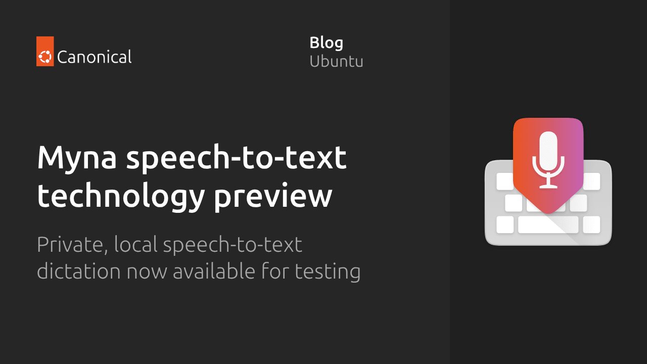 Canonical blog hero showing the Myna speech-to-text bird mascot on a soft purple gradient backdrop.
