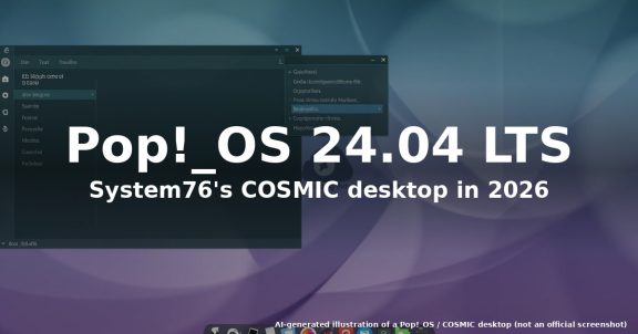 How to Try Pop!_OS 24.04 LTS in 2026: COSMIC Desktop on Linux