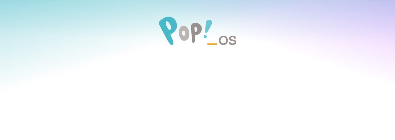 Pop!_OS 24.04 LTS 横幅图,平板形态下展示 COSMIC 桌面