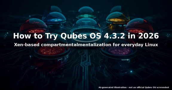 How to Try Qubes OS 4.3.2 (2026): A Compartmentalized Linux