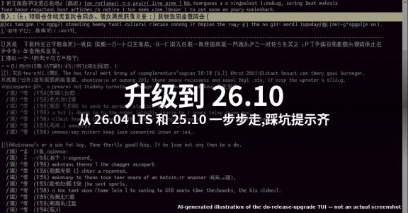 怎么升级到 Ubuntu 26.10 Stonking Stingray (2026)